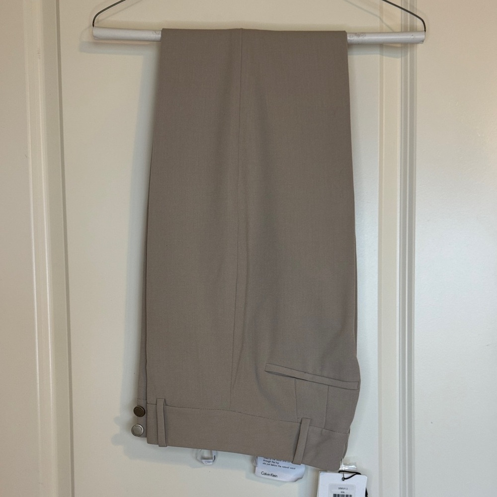 Calvin Klein Beige Dress Pants